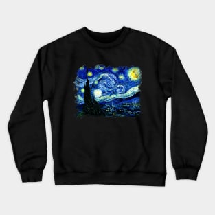 The starry night - Vincent van Gogh Crewneck Sweatshirt